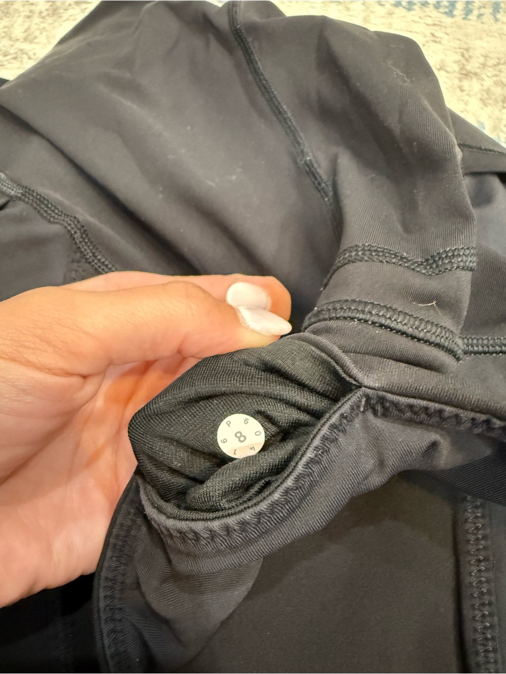 lululemon athletica Black Performance Jogger Leggings - Picture 4 of 4